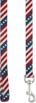 Show full view: Frisco American Flag Dog Leash, Medium: 6-ft long, 3/4-in wide & Frisco American Flag Dog Collar, Medium: 14 to 20-in neck, 3/4-in wide slide 2 of 5
