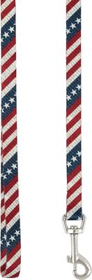Show full view: Frisco American Flag Dog Leash, Small: 6-ft long, 5/8-in wide & Frisco American Flag Dog Collar, Small: 10 to 14-in neck, 5/8-in wide slide 2 of 6