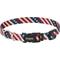 Show in main carousel: Frisco American Flag Polyester Dog Collar, Med: 14 to 20-in neck, 3/4-in W slide 1 of 7