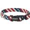 Show in main carousel: Frisco American Flag Polyester Dog Collar, XS: 8 to 12-in neck, 5/8-in W slide 1 of 7
