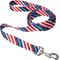 Show in main carousel: Frisco American Flag Polyester Dog Leash, Large: 6-ft long, 1-in wide slide 1 of 8