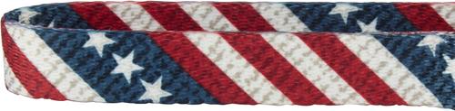Show full view: Frisco American Flag Polyester Personalized Dog Collar, Medium: 14 to 20-in neck, 3/4-in wide slide 4 of 6
