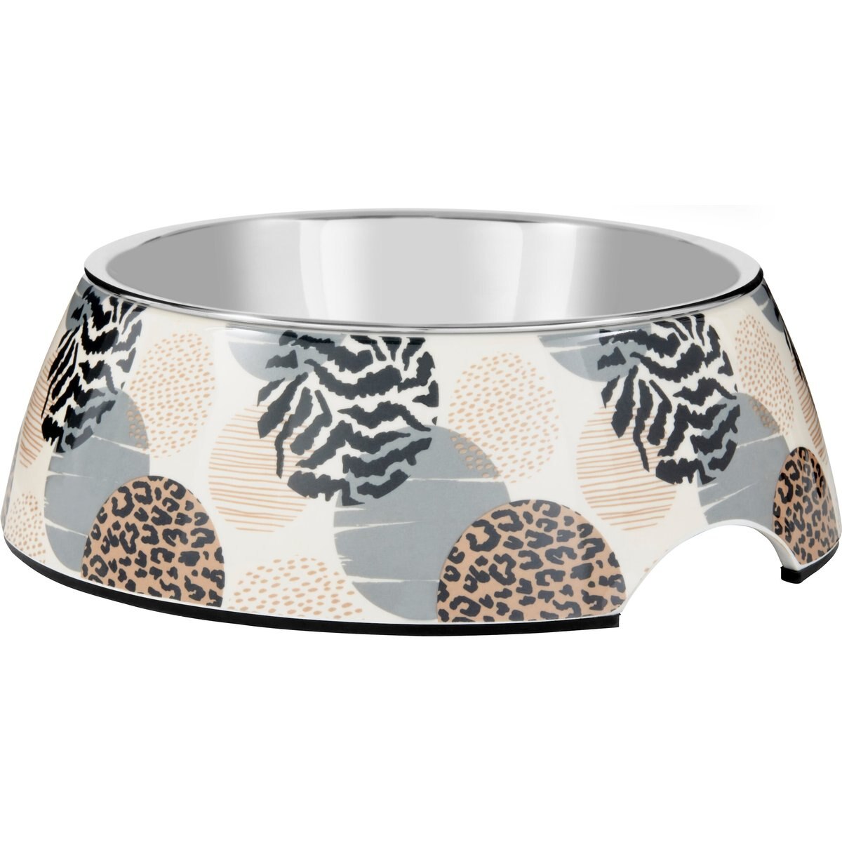 Frisco Animal Design Stainless Steel Dog & Cat Bowl, Medium: 3 cup