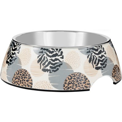Frisco Frisco Animal Design Stainless Steel Dog & Cat Bowl, Medium: 3 cup