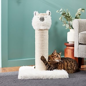 Frisco Animal Series Cat Scratching Post, Llama