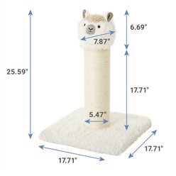 Frisco Animal Series Cat Scratching Post, Llama slide 2 of 4