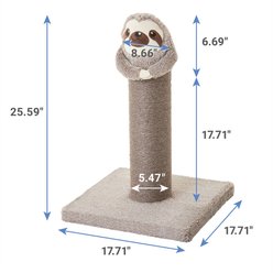 Frisco Animal Series Cat Scratching Post, Sloth slide 2 of 4