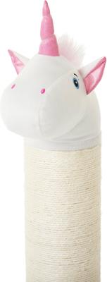 Show full view: Frisco Animal Series Cat Scratching Post, Unicorn slide 3 of 6