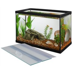 Frisco Aquarium, 5.5-gal + Aquarium Glass Canopy