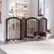 Show in main carousel: Frisco Arch Small Wood Dog Gate, Espresso, 30-in slide 1 of 8
