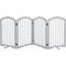 Show in main carousel: Frisco Arch Small Wood Dog Gate, Gray, 30-in slide 3 of 7