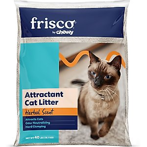 Frisco Attractant Multi-Cat Clumping Clay Cat Litter, 40-lb bag