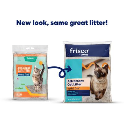 Show full view: Frisco Attractant Multi-Cat Clumping Clay Cat Litter, 40-lb bag slide 3 of 9