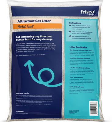 Show full view: Frisco Attractant Multi-Cat Clumping Clay Cat Litter, 40-lb bag slide 4 of 9