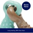 Show in main carousel: Frisco Bacon Flavored Interlocking Bone Nylon & TPR Dental Teether Chew Puppy Toy for Moderate Chewers, Small slide 3 of 10