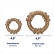 Show in main carousel: Frisco Bacon Flavored Ring Nylon Chew Dog Toy for Heavy Chewers, Large/X-Large slide 2 of 10