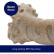 Show in main carousel: Frisco Bacon Flavored Wishbone Nylon Chew Dog Toy for Heavy Chewers, Large slide 3 of 10