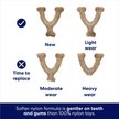 Show in main carousel: Frisco Bacon Flavored Wishbone Nylon Chew Dog Toy for Heavy Chewers, Large slide 6 of 10
