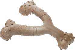 Frisco Bacon Flavored Wishbone Nylon Chew Dog Toy for Heavy Chewers, X-Large