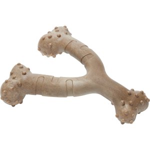 Frisco Bacon Flavored Wishbone Nylon Chew Dog Toy for Heavy Chewers, X-Large