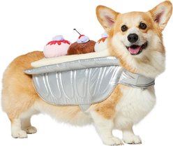 Frisco Banana Split Dessert Dog & Cat Costume, Large