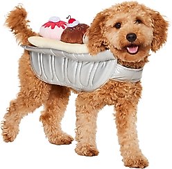 Frisco Banana Split Dessert Dog & Cat Costume, Medium
