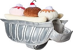 Frisco Banana Split Dessert Dog & Cat Costume, Medium slide 2 of 9