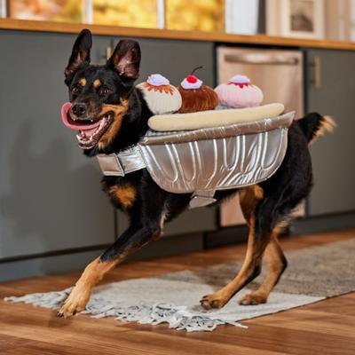 Show full view: Frisco Banana Split Dessert Dog & Cat Costume, X-Large slide 7 of 10