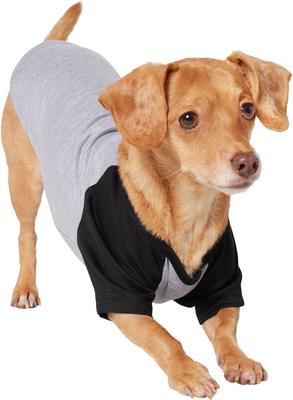 Show full view: Frisco Baseball Dog & Cat T-Shirt, Black, Small slide 3 of 10