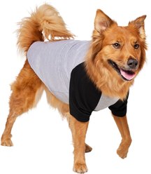 Frisco Baseball Dog & Cat T-Shirt, Black, X-Large