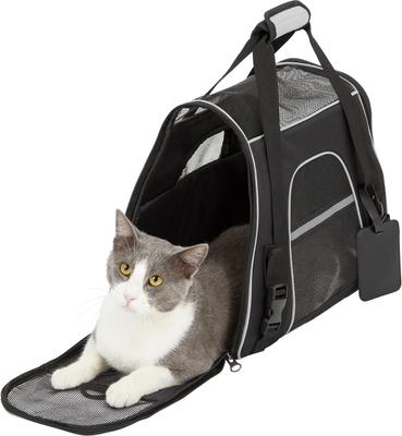 Frisco Basic Dog & Cat Carrier Bag, Black