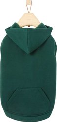 Frisco Basic Dog & Cat Hoodie, Forest Green, Medium slide 1 of 8