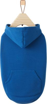 Show full view: Frisco Basic Dog & Cat Hoodie, Navy, Medium slide 3 of 9
