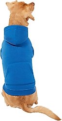 Frisco Basic Dog & Cat Hoodie, Navy, Small