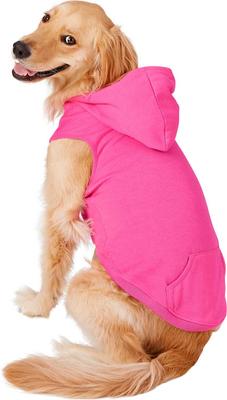 Show full view: Frisco Basic Dog & Cat Hoodie, Pink, XX-Large slide 3 of 11
