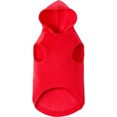 Frisco Basic Dog & Cat Hoodie, Red, Small