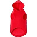 Frisco Basic Dog & Cat Hoodie, Red, X-Large