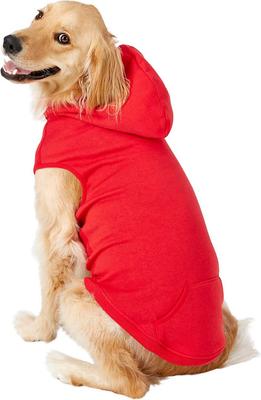 Show full view: Frisco Basic Dog & Cat Hoodie, Red, XX-Large slide 4 of 12