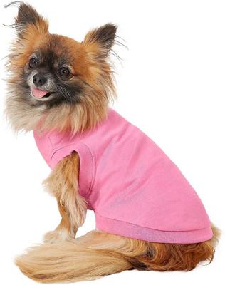 Show full view: Frisco Basic Dog & Cat T-Shirt, Pink, Small slide 3 of 7
