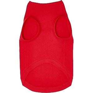 Frisco Basic Dog & Cat T-Shirt, Red, Small