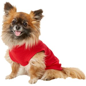 Frisco Basic Dog & Cat T-Shirt, Red, Small