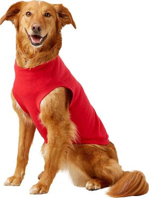 Show full view: Frisco Basic Dog & Cat T-Shirt, Red, X-Large slide 4 of 8