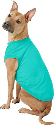 Show full view: Frisco Basic Dog & Cat T-Shirt, Teal, X-Large slide 3 of 8