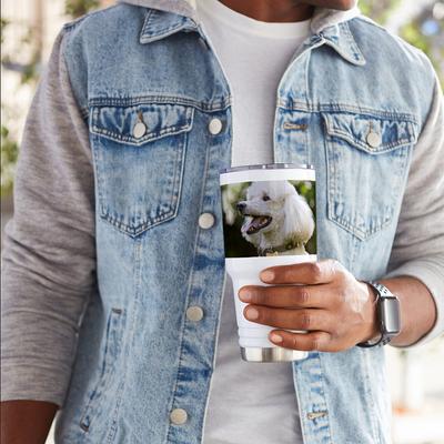 Show full view: Frisco Basic Double Walled Personalized Tumbler, 30-oz slide 4 of 5