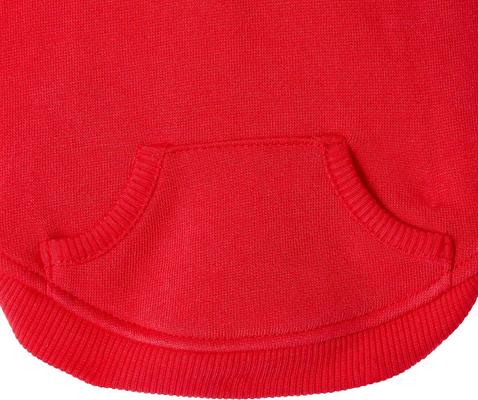 Show full view: Frisco Basic T-Shirt, Red, Small + Dog & Cat Hoodie, Red, Small slide 4 of 10