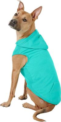 Show full view: Frisco Basic T-Shirt, Teal, X-Large + Dog & Cat Hoodie, Teal, X-Large slide 5 of 9