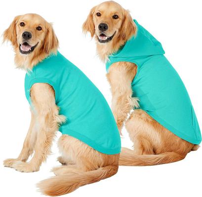Show full view: Frisco Basic T-Shirt, Teal, XX-Large + Dog & Cat Hoodie, Teal, XX-Large slide 3 of 9