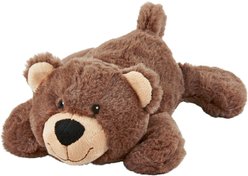 Frisco Bear Plush Squeaky Dog Toy, Small/Medium