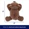 Show in main carousel: Frisco Bear Plush Squeaky Dog Toy, Small/Medium slide 2 of 7