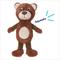 Show in main carousel: Frisco Bear Plush Squeaky Dog Toy, Small/Medium slide 4 of 8